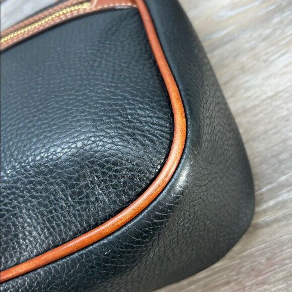 4302 Dooney & Bourke black brown leather crossbody - Picture 12 of 15